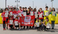 Binəqədi rayon məktəbliləri arasında “Veloidman” yarışı keçirildi